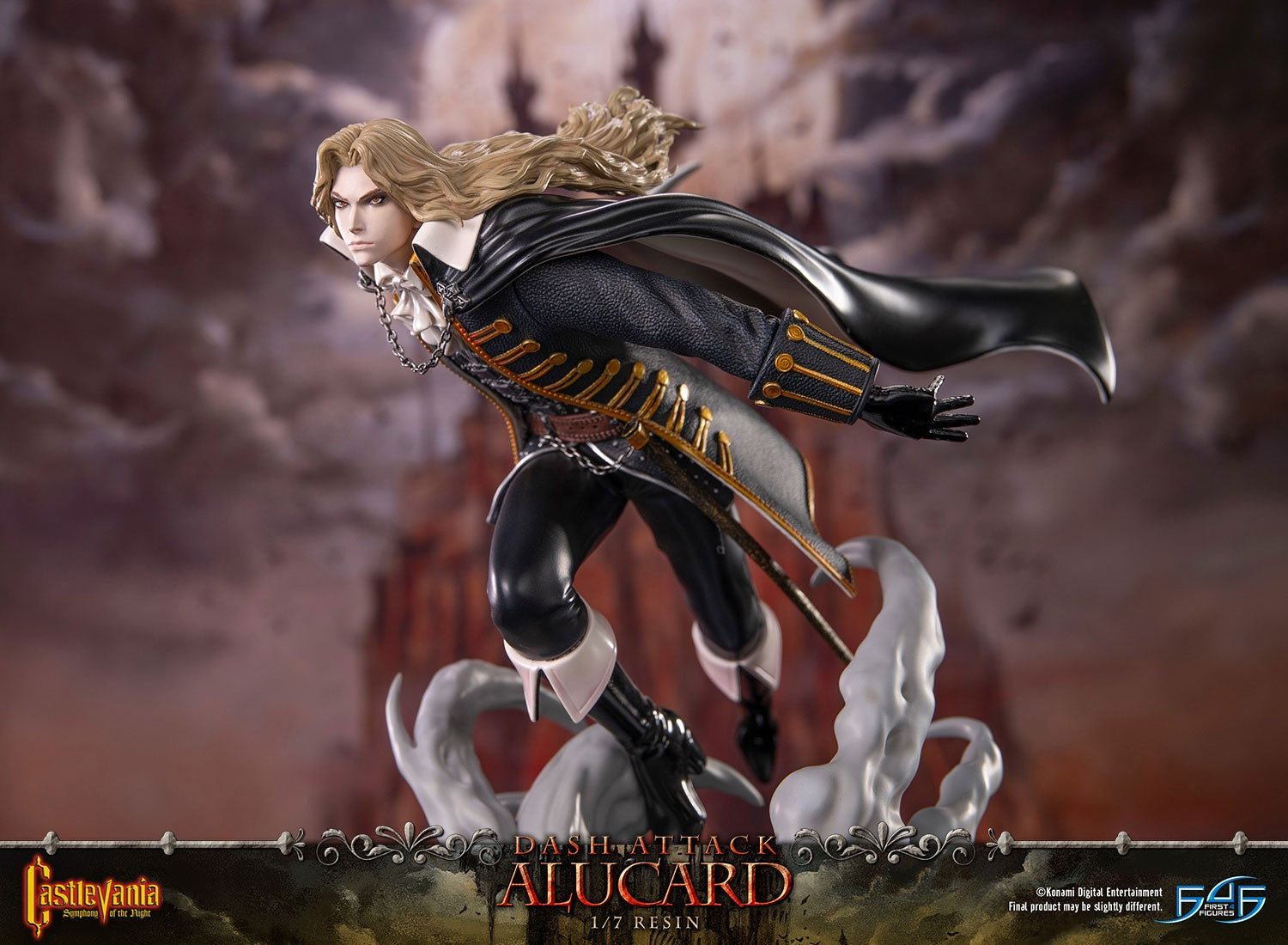 PRE-ORDER First4Figures - Castlevania: Symphony of the Night - Dash Attack Alucard 1/7