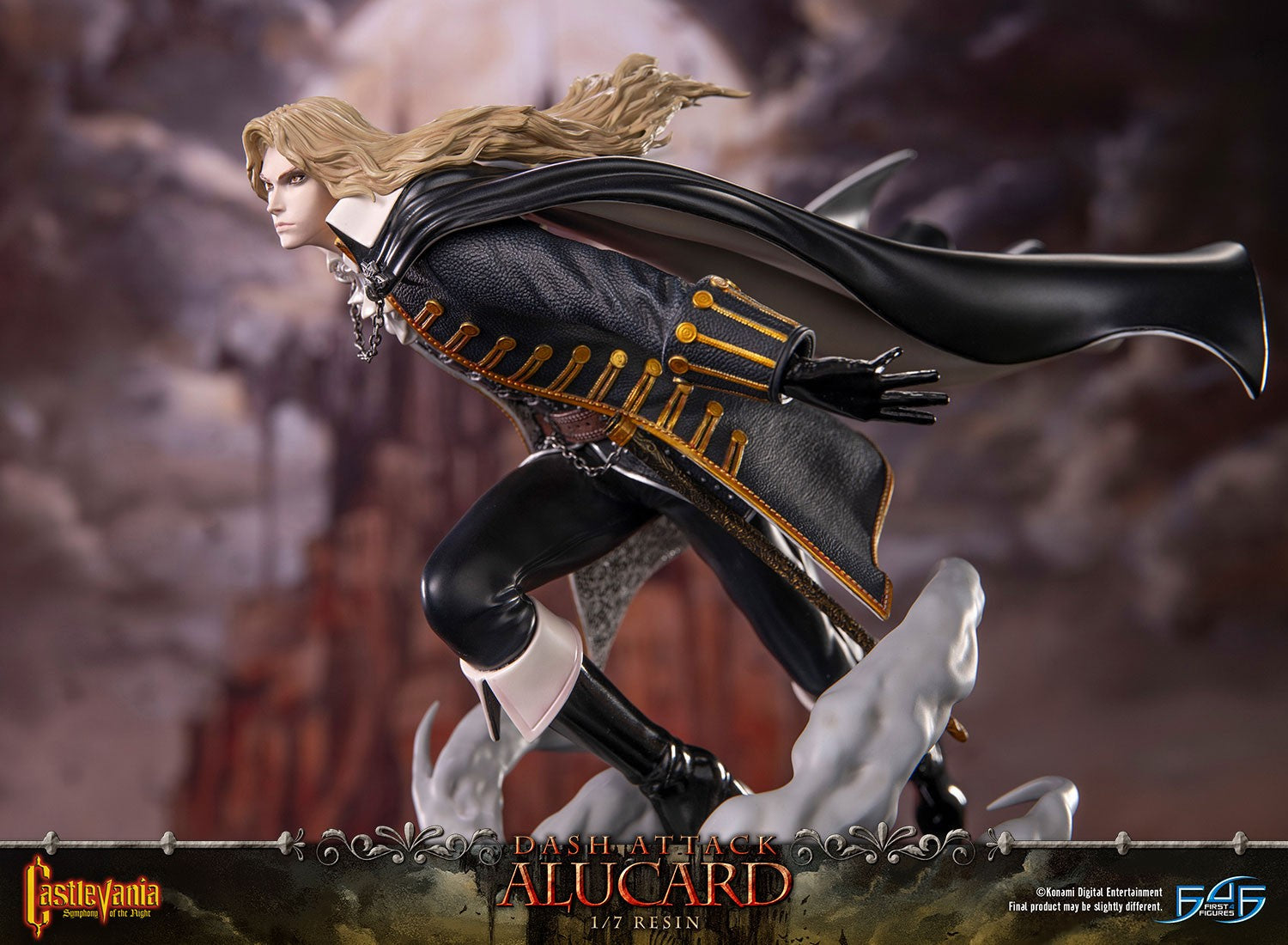 PRE-ORDER First4Figures - Castlevania: Symphony of the Night - Dash Attack Alucard 1/7