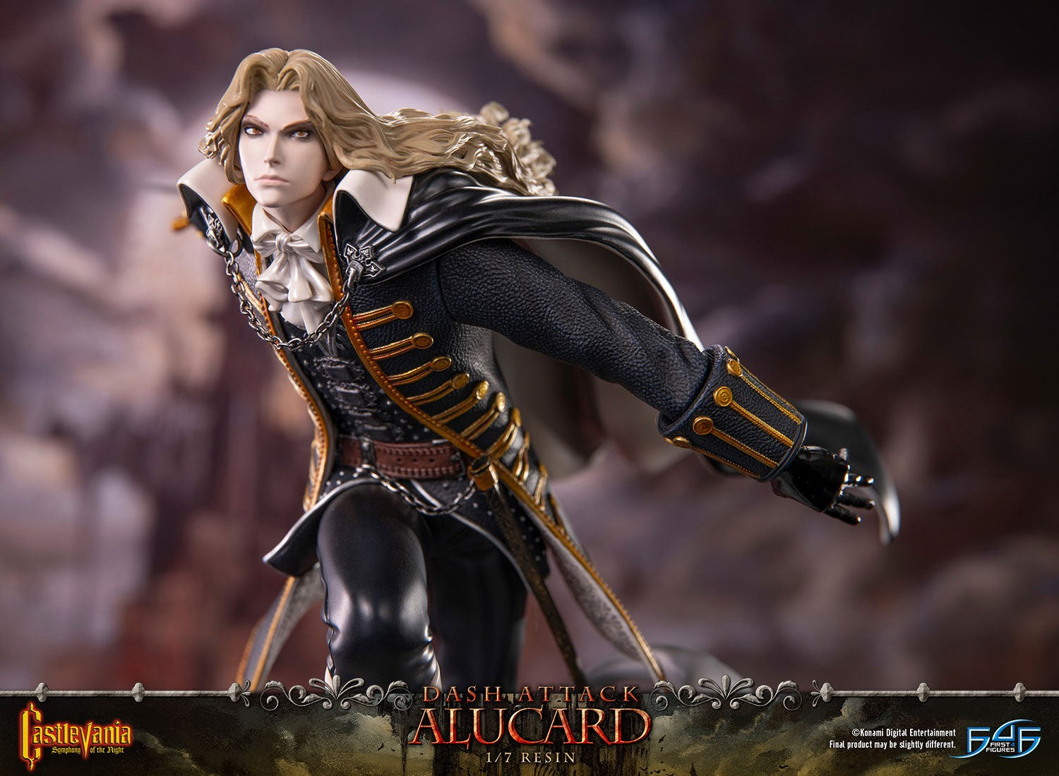 PRE-ORDER First4Figures - Castlevania: Symphony of the Night - Dash Attack Alucard 1/7