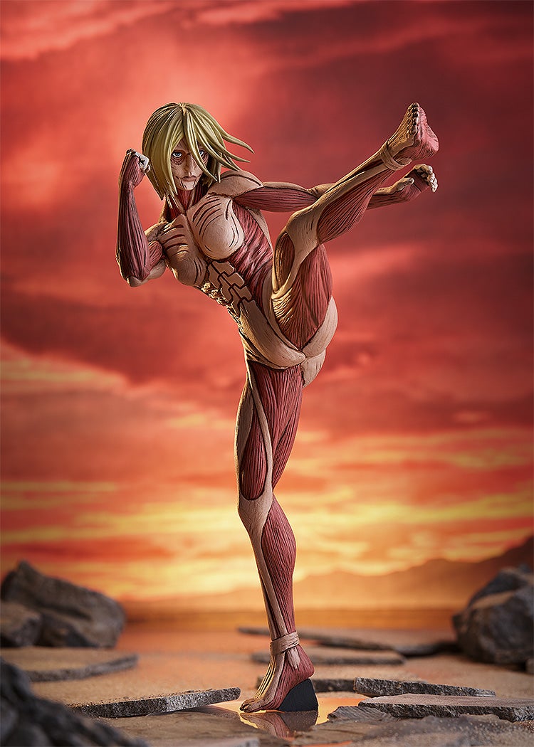 IN-STOCK Good Smile Company - POP UP PARADE - Attack on Titan - Annie Leonhart: Female Titan Ver. L Size
