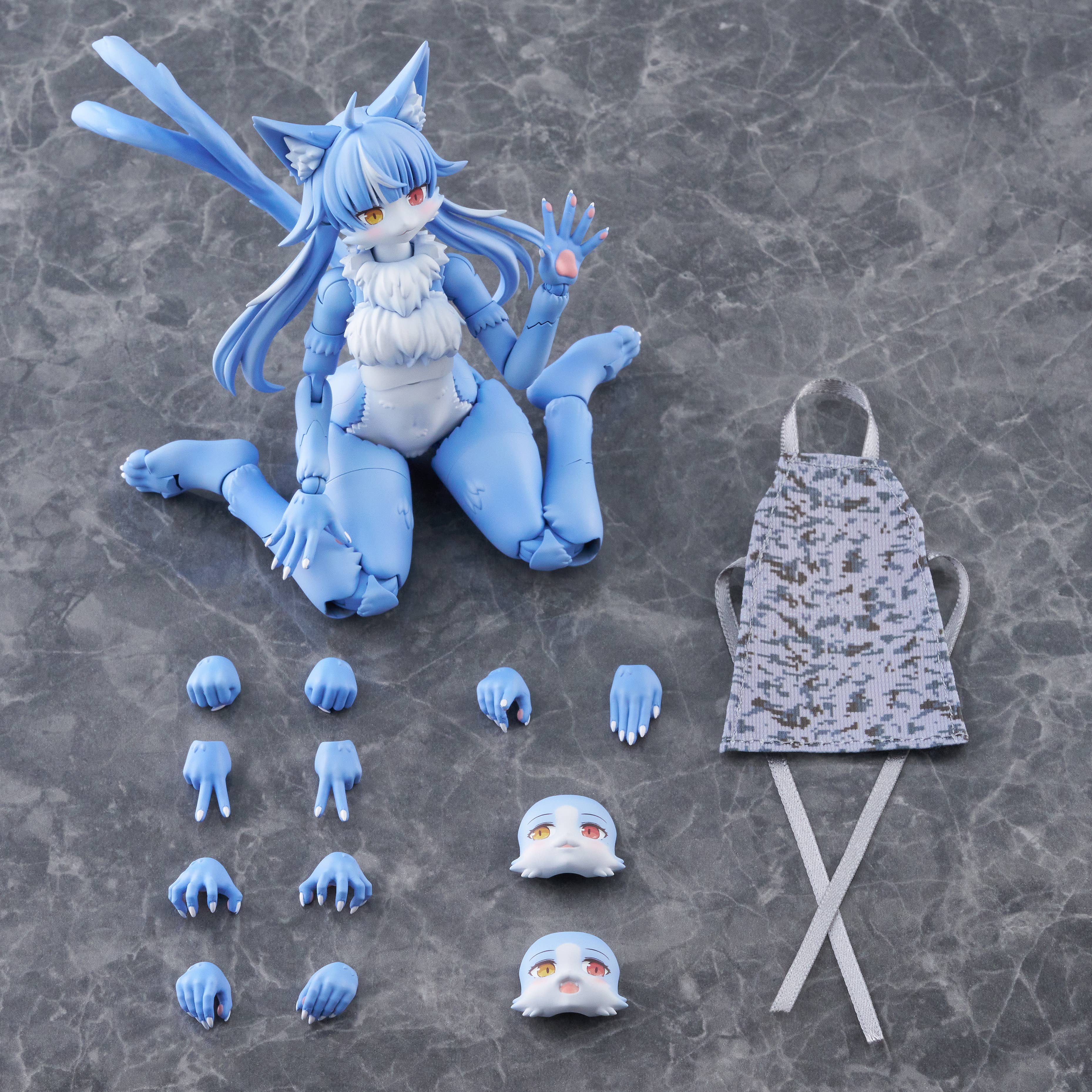 SPECIAL ORDER Aoshima - KEMOPLA No.KP-04R SP - Omaneko with Dakimakura [JP]
