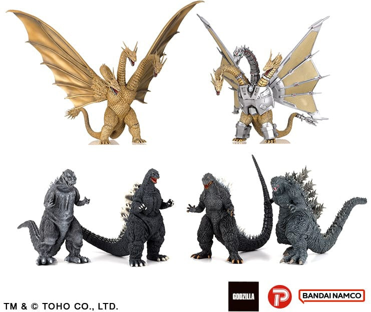 PRE-ORDER Plex - Hyper Modelling Series - All-time Godzilla & The Kaiju Selections Part 1 [Box of 6]