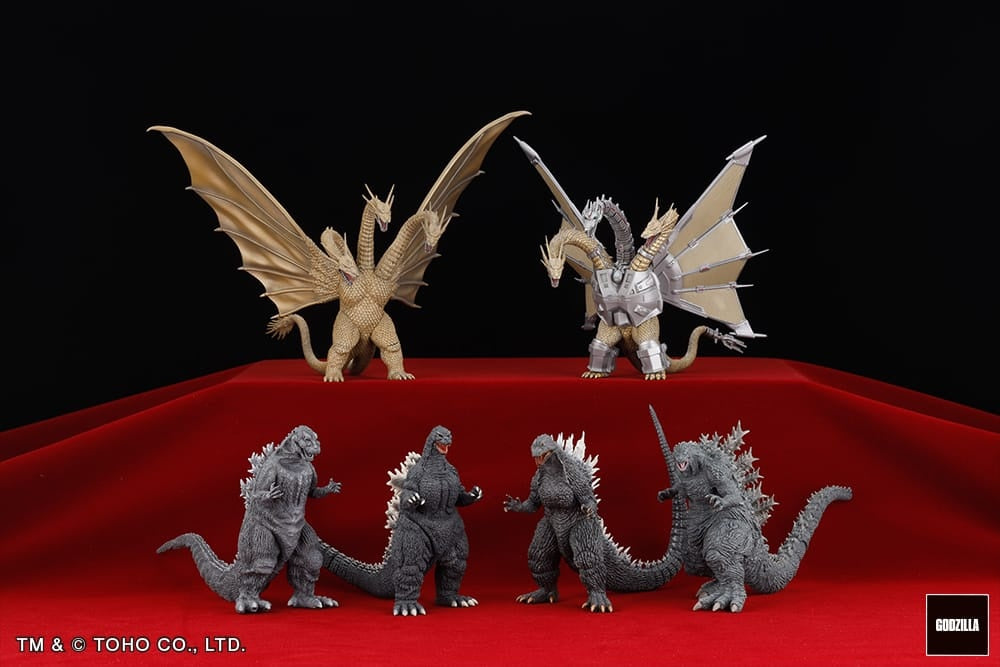 PRE-ORDER Plex - Hyper Modelling Series - All-time Godzilla & The Kaiju Selections Part 1 [Box of 6]