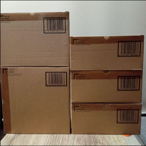 BACK-ORDER Bandai - METALBUILD Astray Option Set 5-piece set