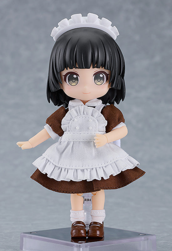 PRE-ORDER Good Smile Company - Nendoroid Doll Work Outfit Set: Maid Outfit Mini: Brown