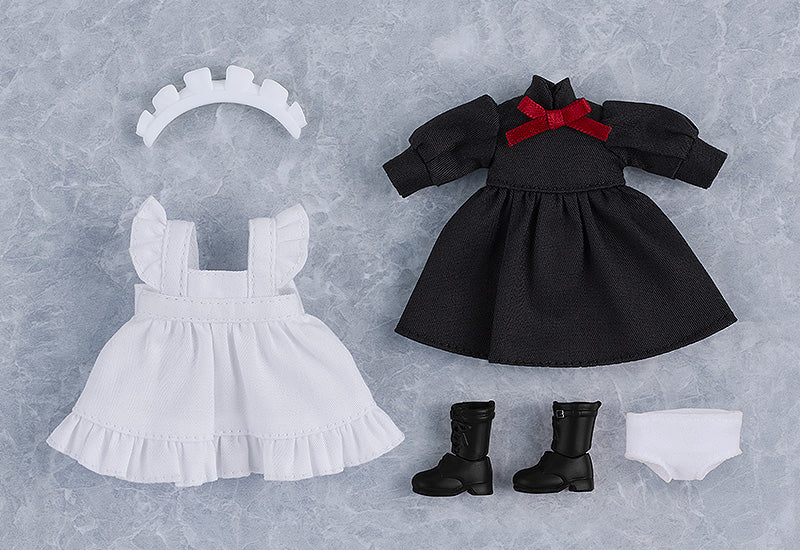 PRE-ORDER Good Smile Company - Nendoroid Doll Work Outfit Set: Maid Outfit Long: Black