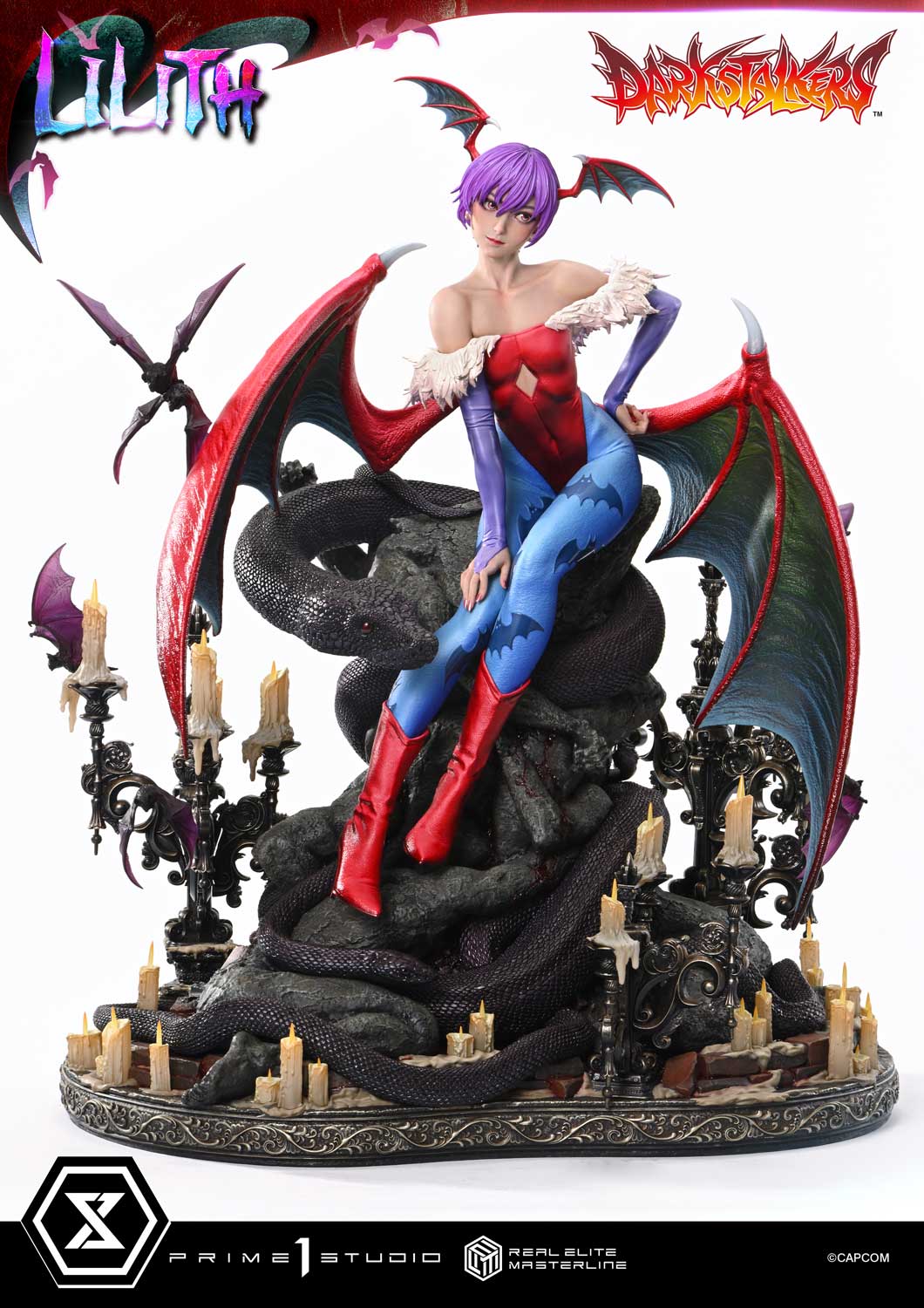 PRE-ORDER Prime 1 Studio - Real Elite Masterline - Darkstalkers - Lilith 1/4