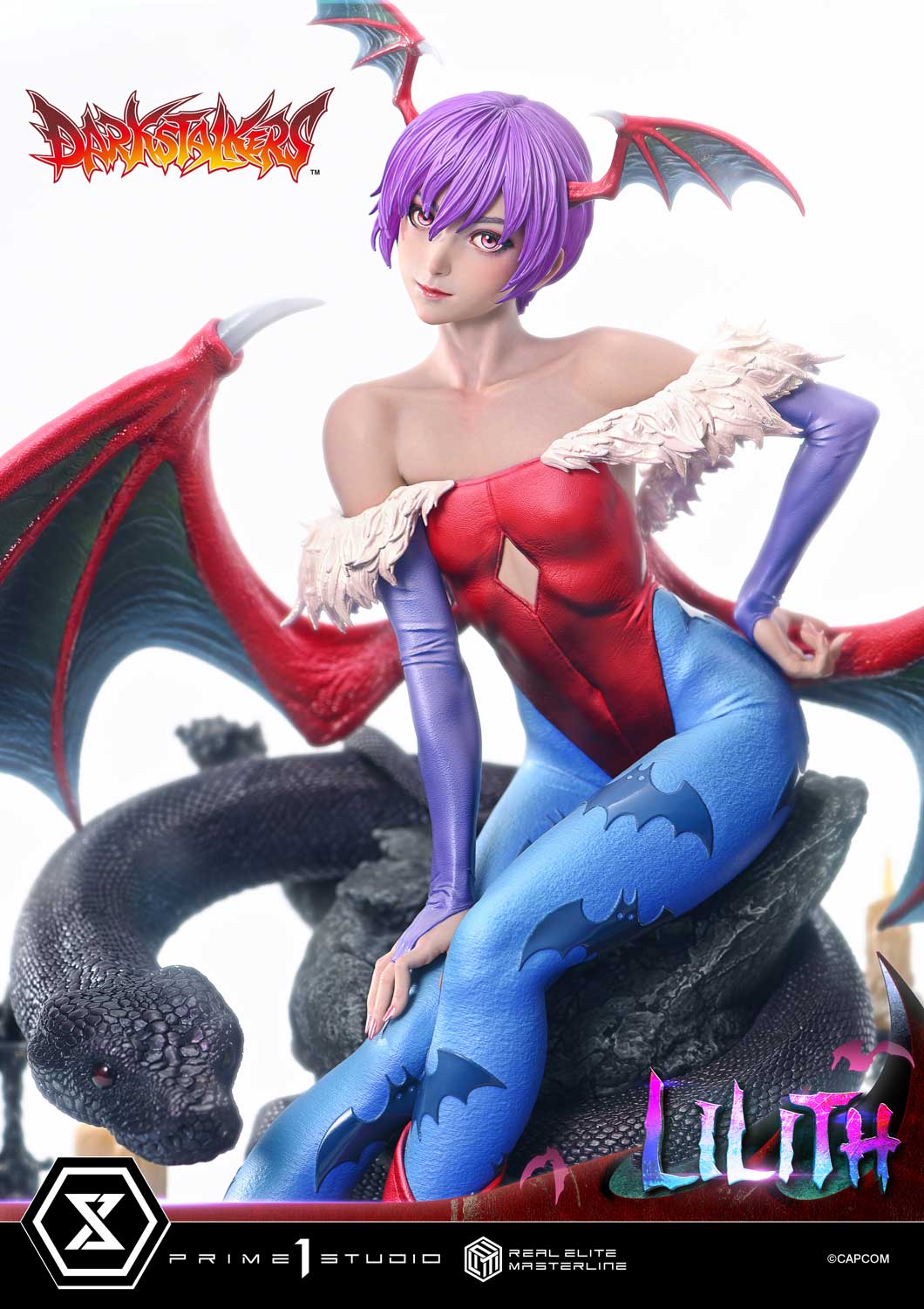 PRE-ORDER Prime 1 Studio - Real Elite Masterline - Darkstalkers - Lilith 1/4