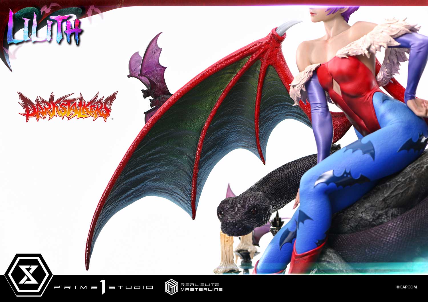 PRE-ORDER Prime 1 Studio - Real Elite Masterline - Darkstalkers - Lilith 1/4