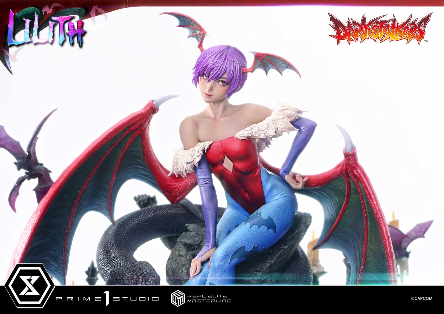 PRE-ORDER Prime 1 Studio - Real Elite Masterline - Darkstalkers - Lilith 1/4