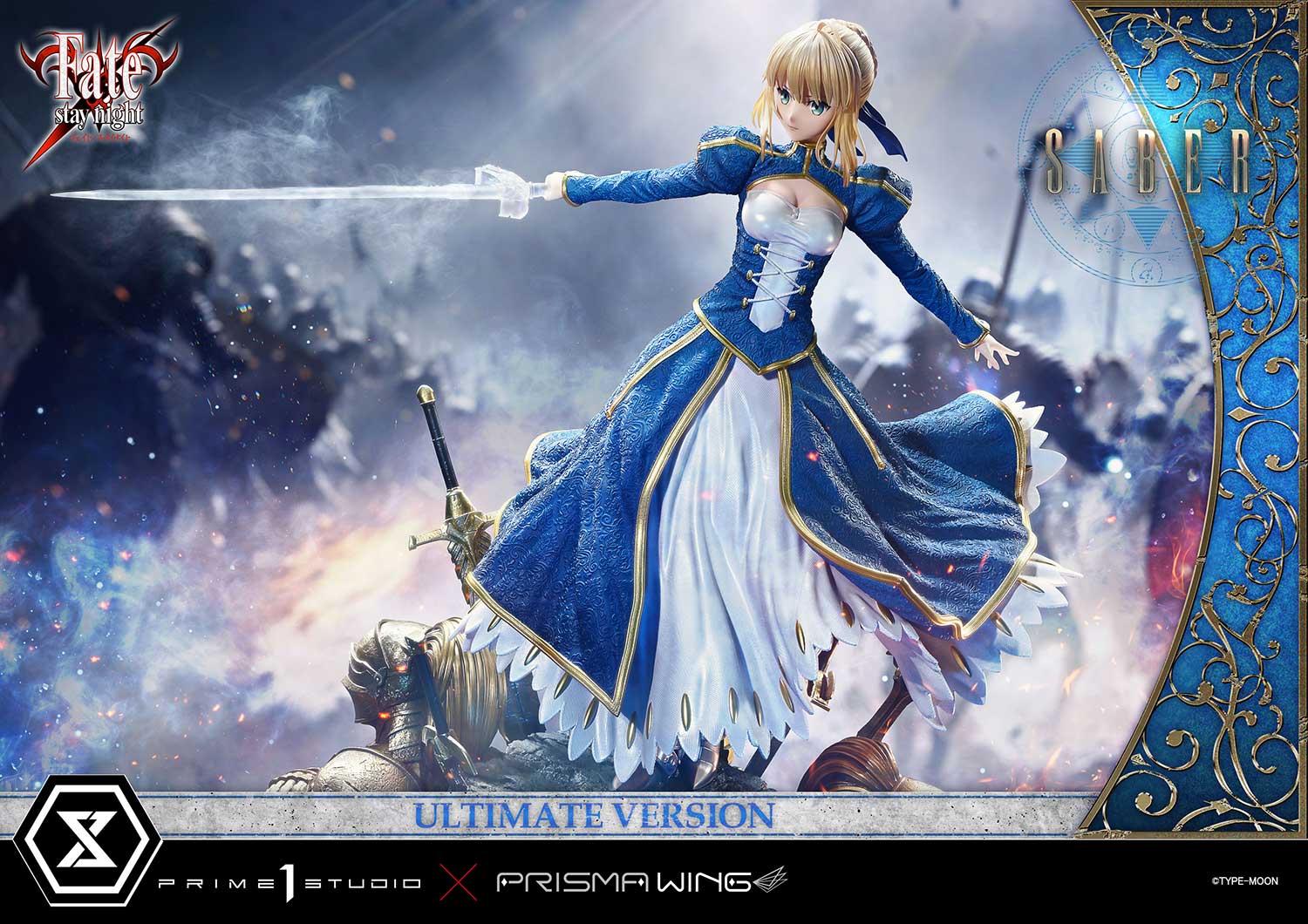 PRE-ORDER Prime1 Studio  - Ultimate Premium Masterline - Fate/Stay Night - Saber: Ultimate Ver. 1/4