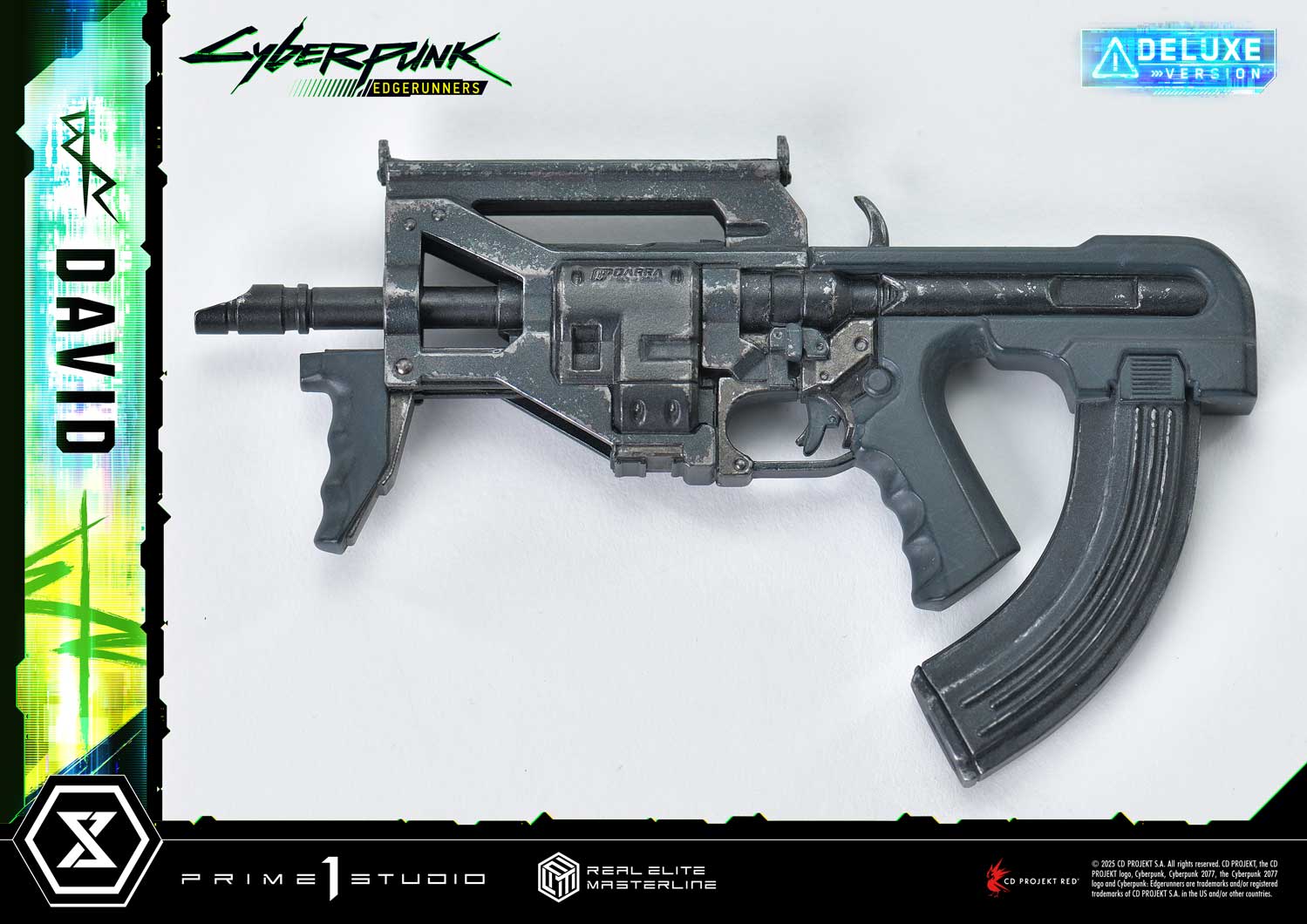 PRE-ORDER Prime 1 Studio - Real Elite Masterline - Cyberpunk: Edgerunners - David: Deluxe Bonus Version 1/4
