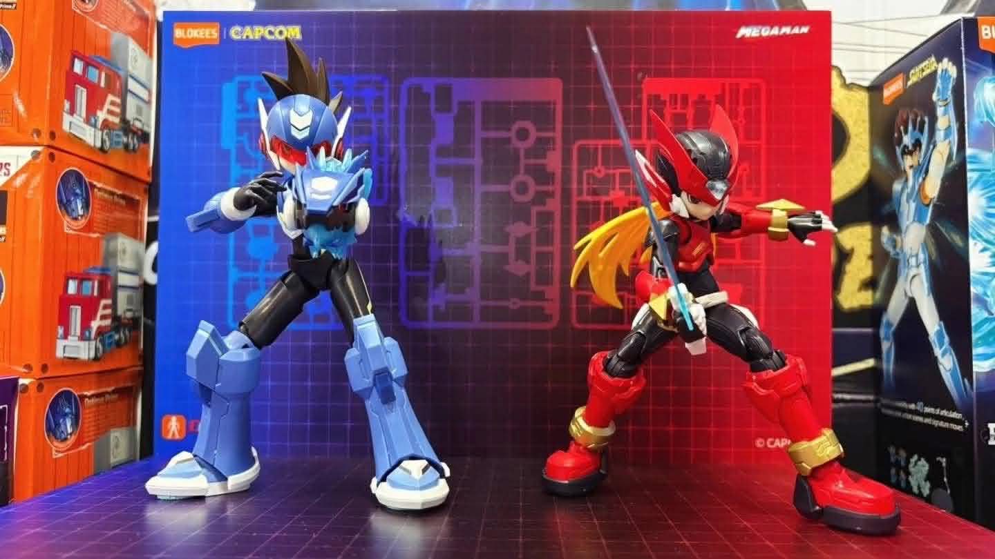 PRE-ORDER Blokees - Mega Man Star Force (Shooting Star) - Champion Class - Star Force (Shooting Star) Mega Man