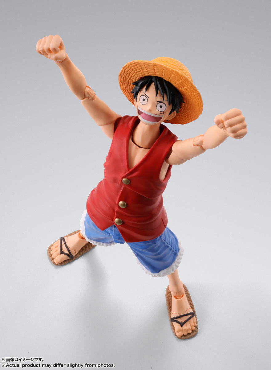 PRE-ORDER Bandai - S.H.Figuarts - One Piece - Monkey D. Luffy -Romance Dawn- [October 2025 Release]