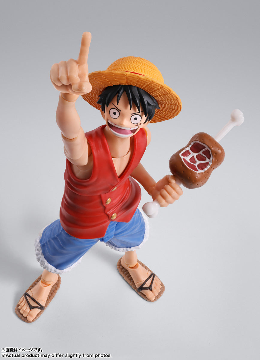 PRE-ORDER Bandai - S.H.Figuarts - One Piece - Monkey D. Luffy -Romance Dawn- [October 2025 Release]