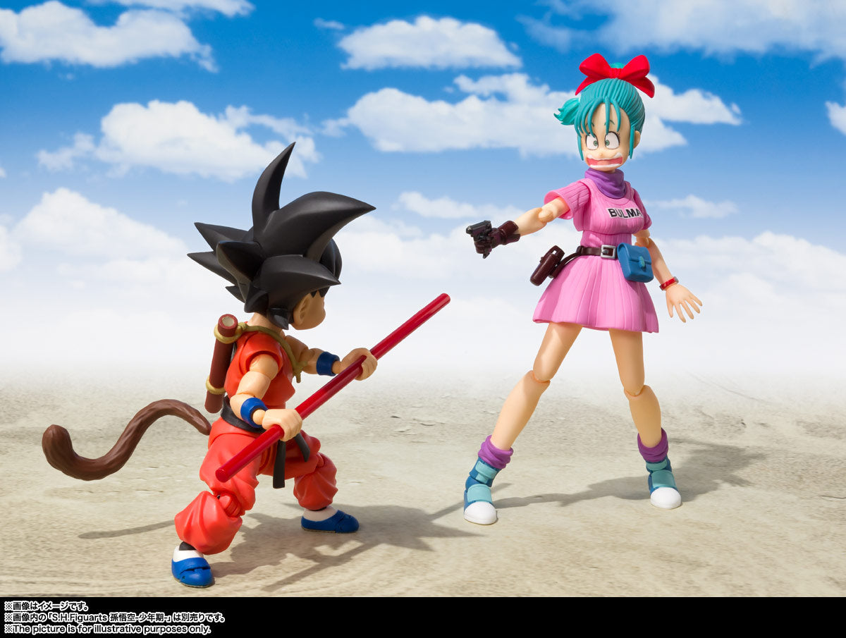 PRE-ORDER Bandai - S.H.Figuarts - Dragon Ball - Bulma -The Adventure Begins- (Rerelease Edition)