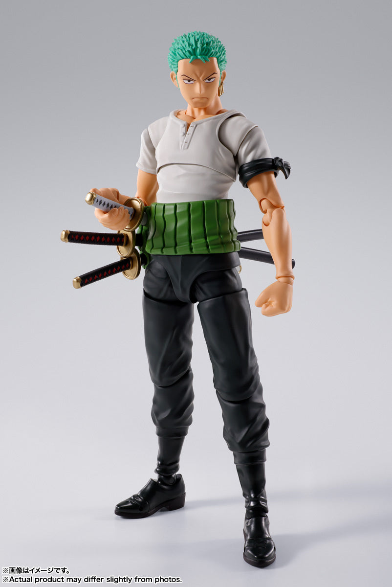 PRE-ORDER Bandai - S.H.Figuarts - One Piece - Roronoa Zoro -Romance Dawn- [October 2025 Release]