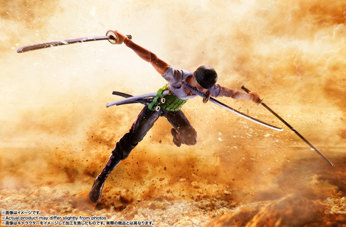 PRE-ORDER Bandai - S.H.Figuarts - One Piece - Roronoa Zoro -Romance Dawn- [October 2025 Release]