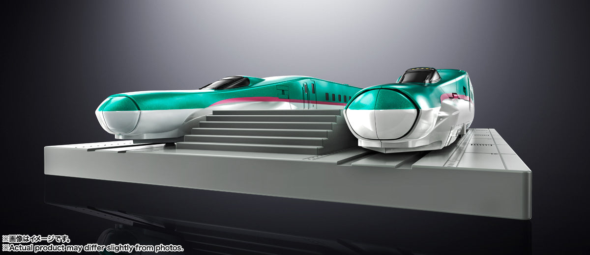 PRE-ORDER Bandai - Soul of Chogokin GX-115 - Shinkansen Henkei Robo Shinkalion - E5 Hayabusa