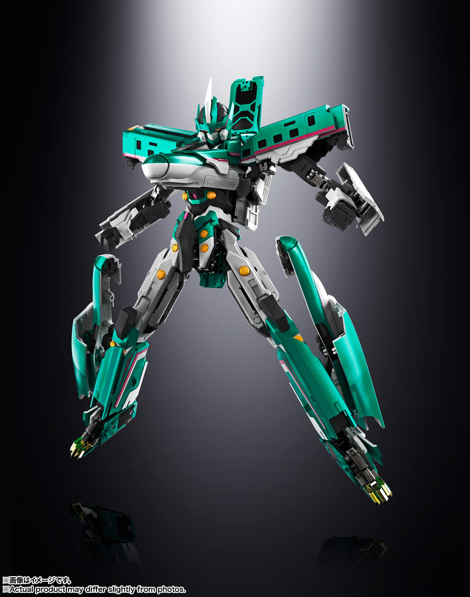 PRE-ORDER Bandai - Soul of Chogokin GX-115 - Shinkansen Henkei Robo Shinkalion - E5 Hayabusa