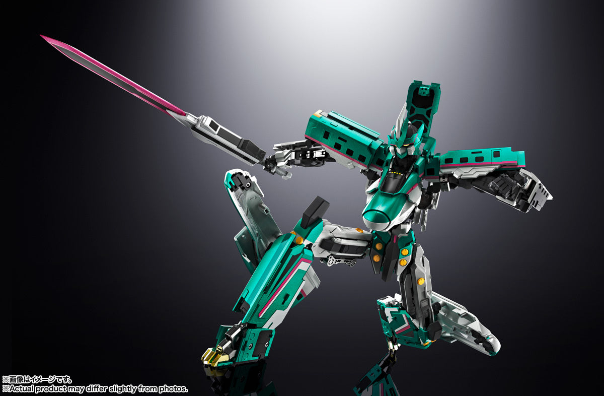 PRE-ORDER Bandai - Soul of Chogokin GX-115 - Shinkansen Henkei Robo Shinkalion - E5 Hayabusa