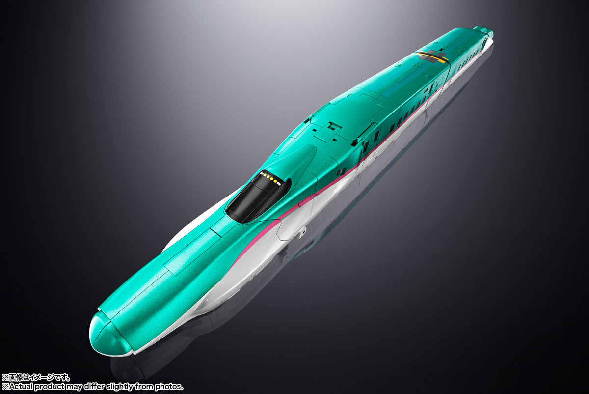 PRE-ORDER Bandai - Soul of Chogokin GX-115 - Shinkansen Henkei Robo Shinkalion - E5 Hayabusa