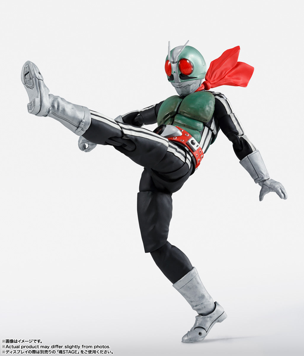 PRE-ORDER Bandai - S.H.Figuarts Shinkocchou Seihou - Kamen Rider - New Kamen Rider 1: Eikou no Showa Rider Edition (w/First Press Limited Base)