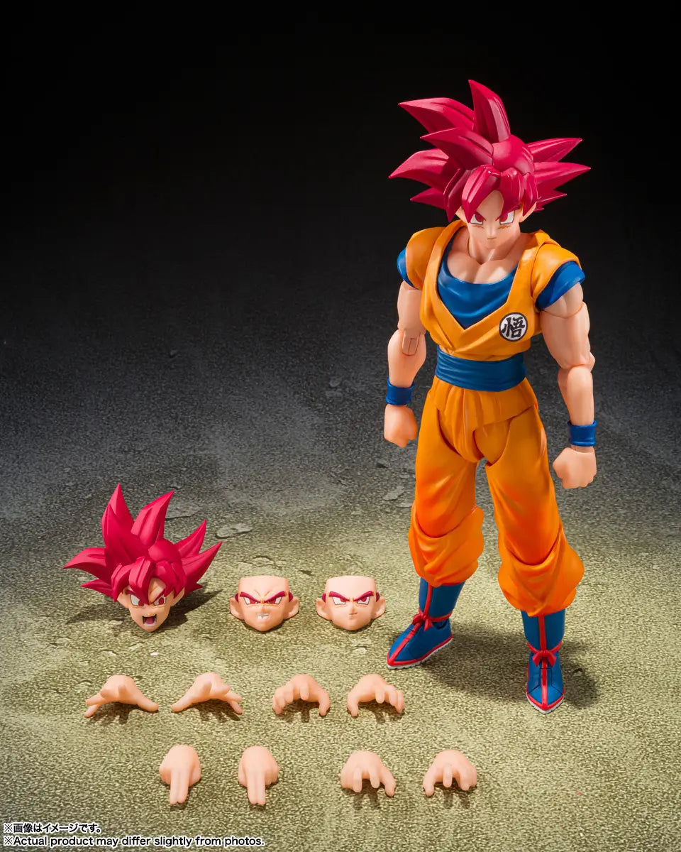 PRE-ORDER Bandai - S.H.Figuarts - Dragon Ball Super - Super Saiyan God Son Goku -God Aura-