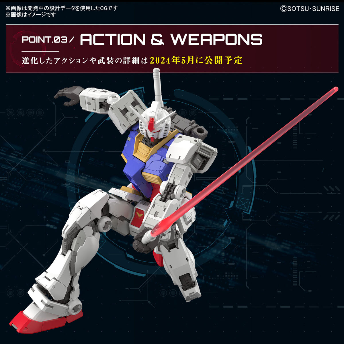 BACK-ORDER Bandai - Real Grade - Mobile Suit Gundam - RX-78-2 Gundam Ver.2.0 1/144 [JP]