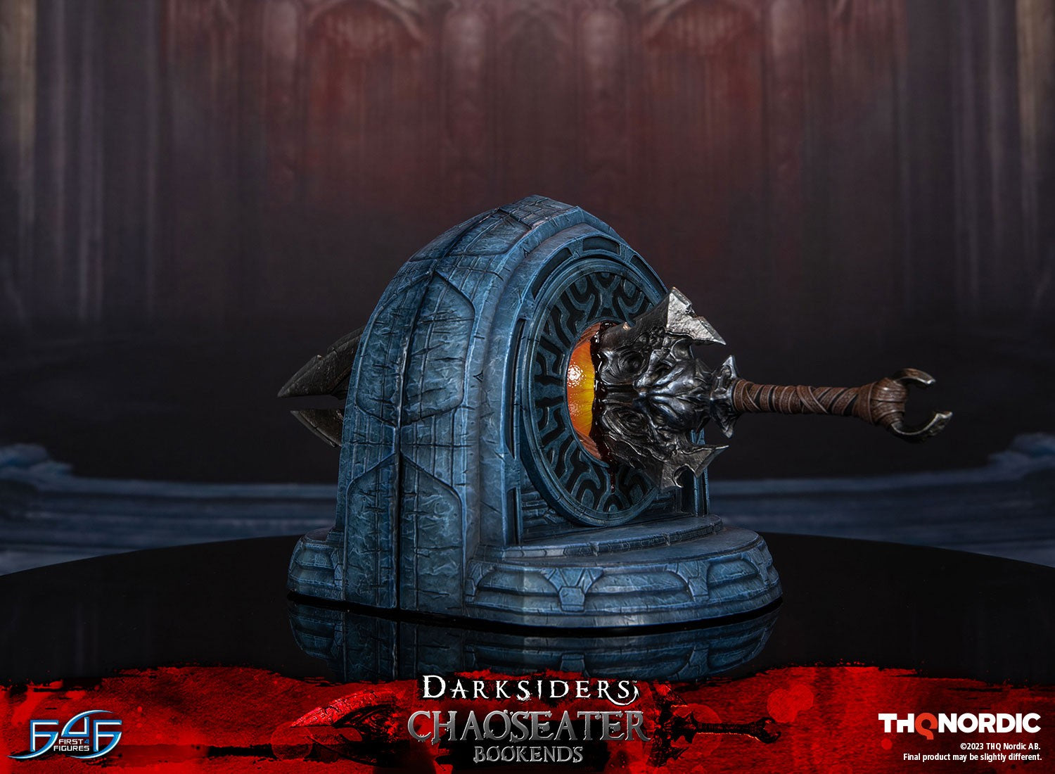 PRE-ORDER First4Figures - Darksiders - Chaoseater Bookends