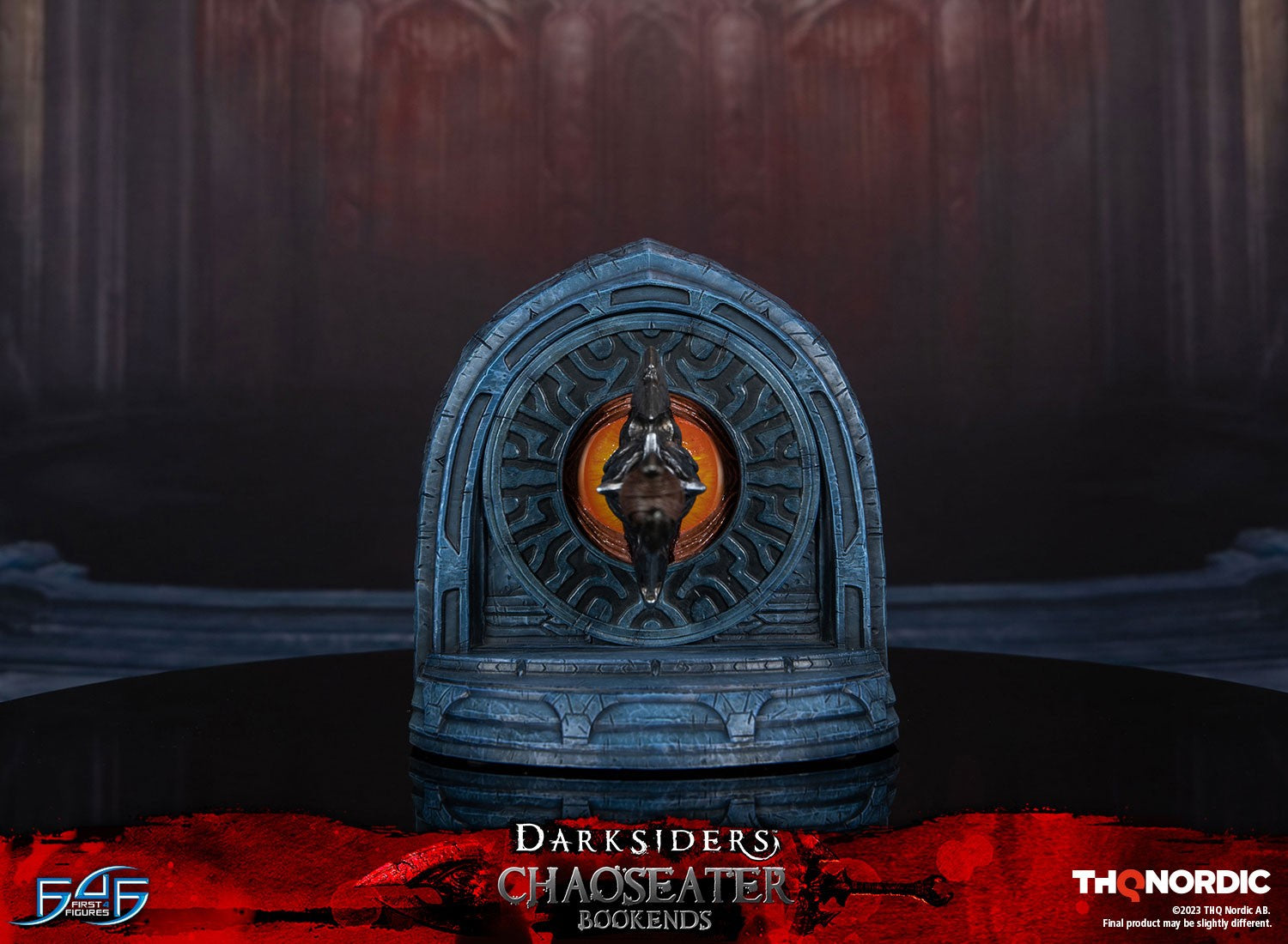 PRE-ORDER First4Figures - Darksiders - Chaoseater Bookends