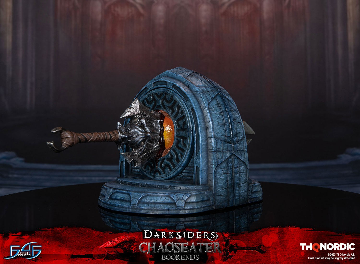 PRE-ORDER First4Figures - Darksiders - Chaoseater Bookends