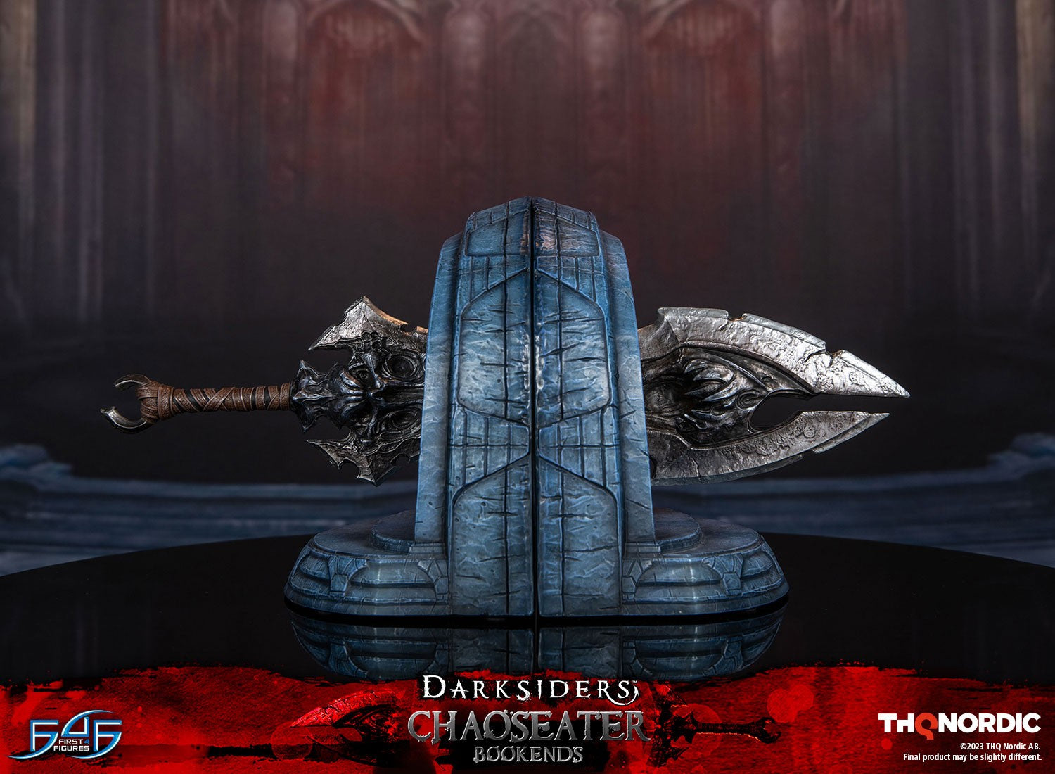 PRE-ORDER First4Figures - Darksiders - Chaoseater Bookends