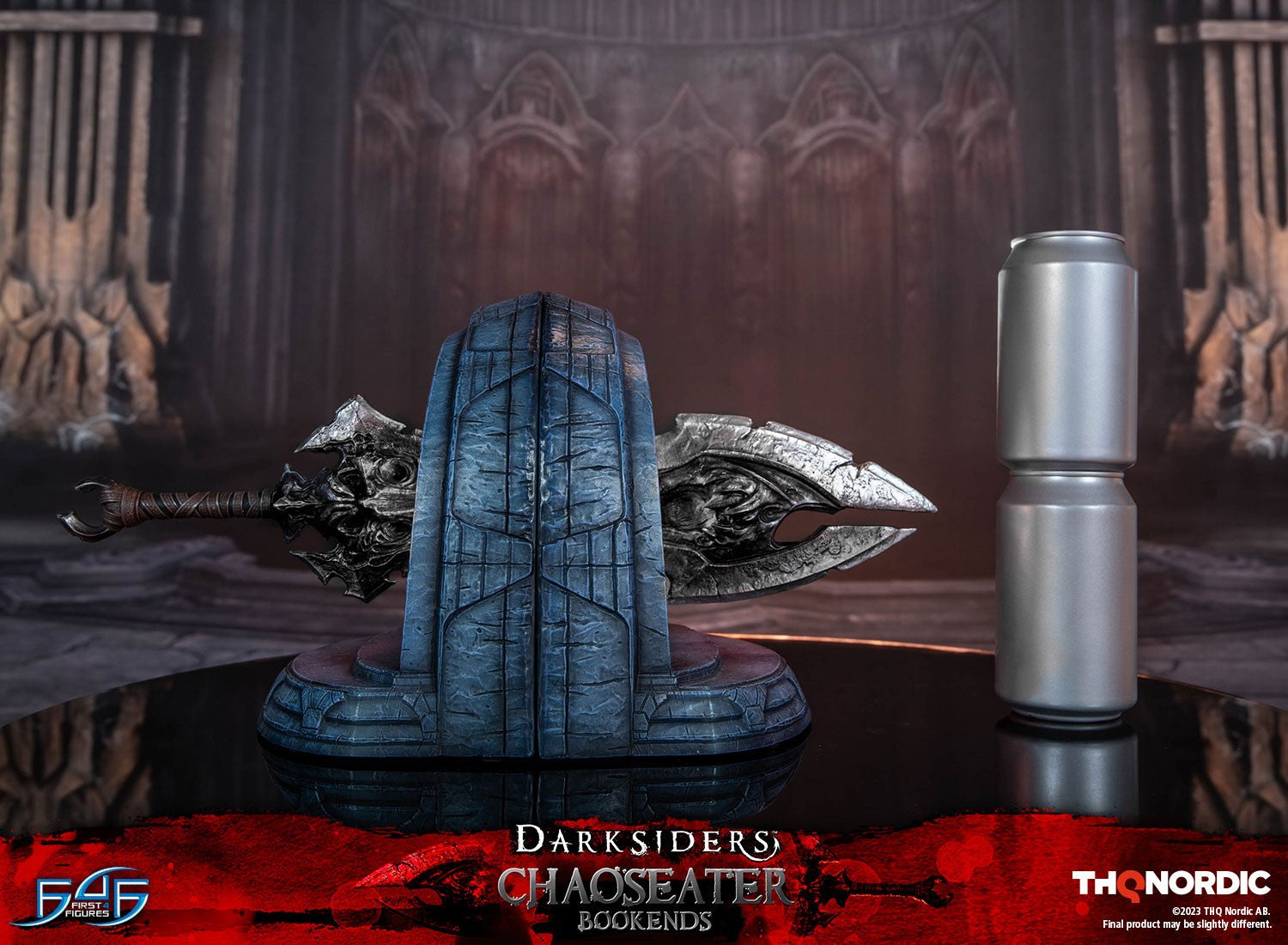 PRE-ORDER First4Figures - Darksiders - Chaoseater Bookends