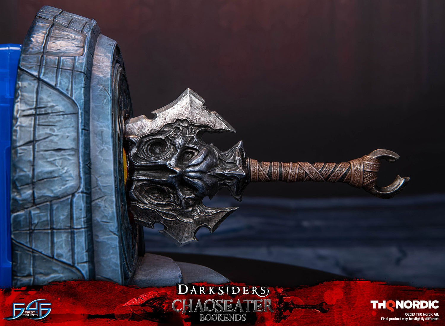 PRE-ORDER First4Figures - Darksiders - Chaoseater Bookends