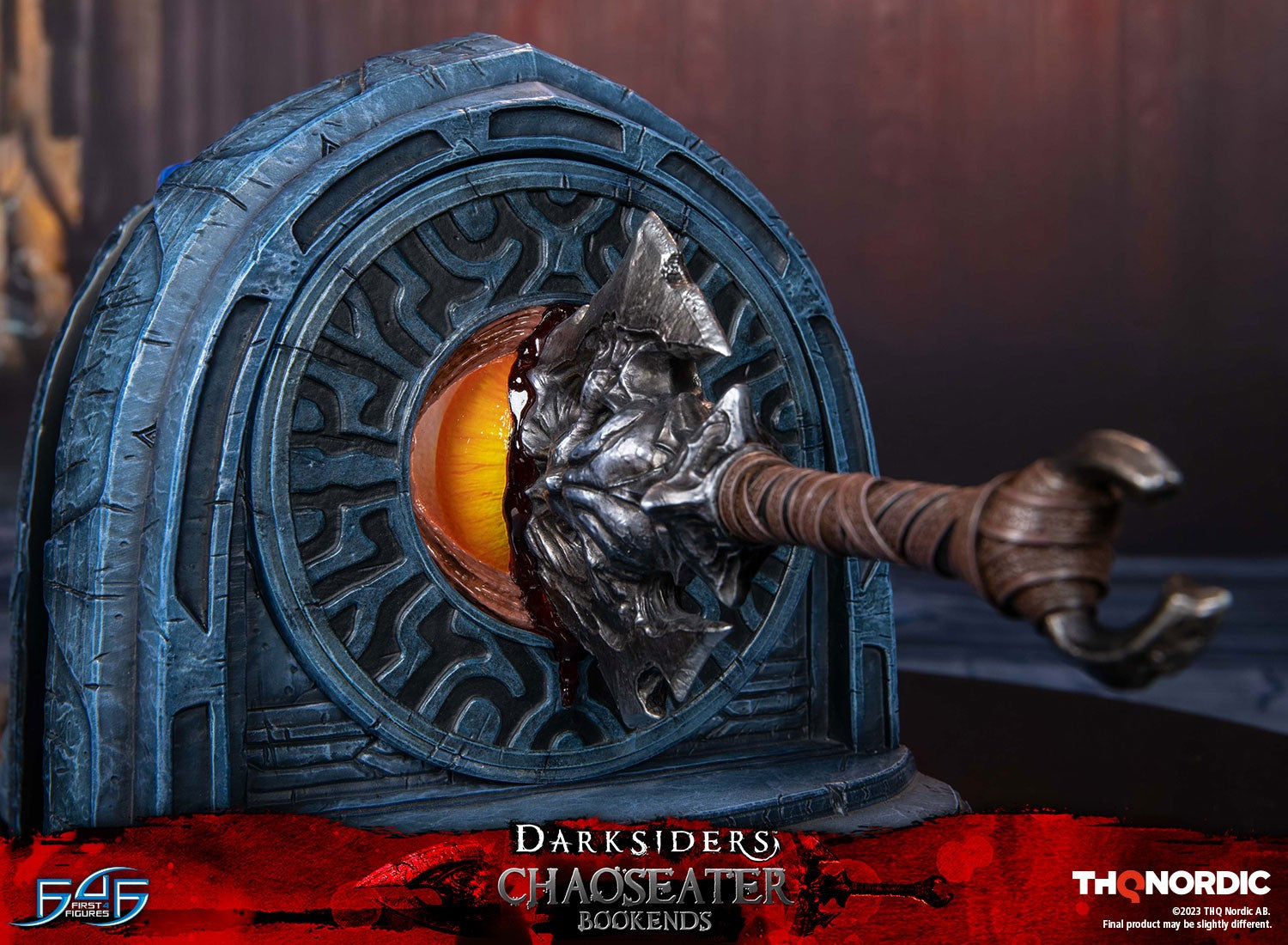 PRE-ORDER First4Figures - Darksiders - Chaoseater Bookends