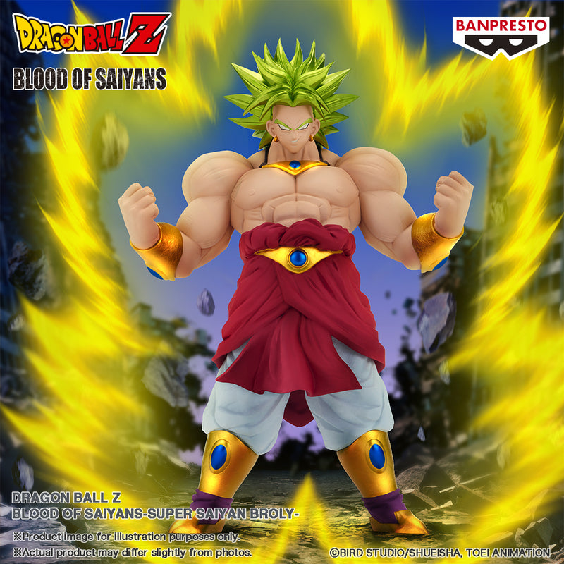 PRE-ORDER Banpresto - Dragon Ball Z Blood of Saiyans - Super Saiyan Broly