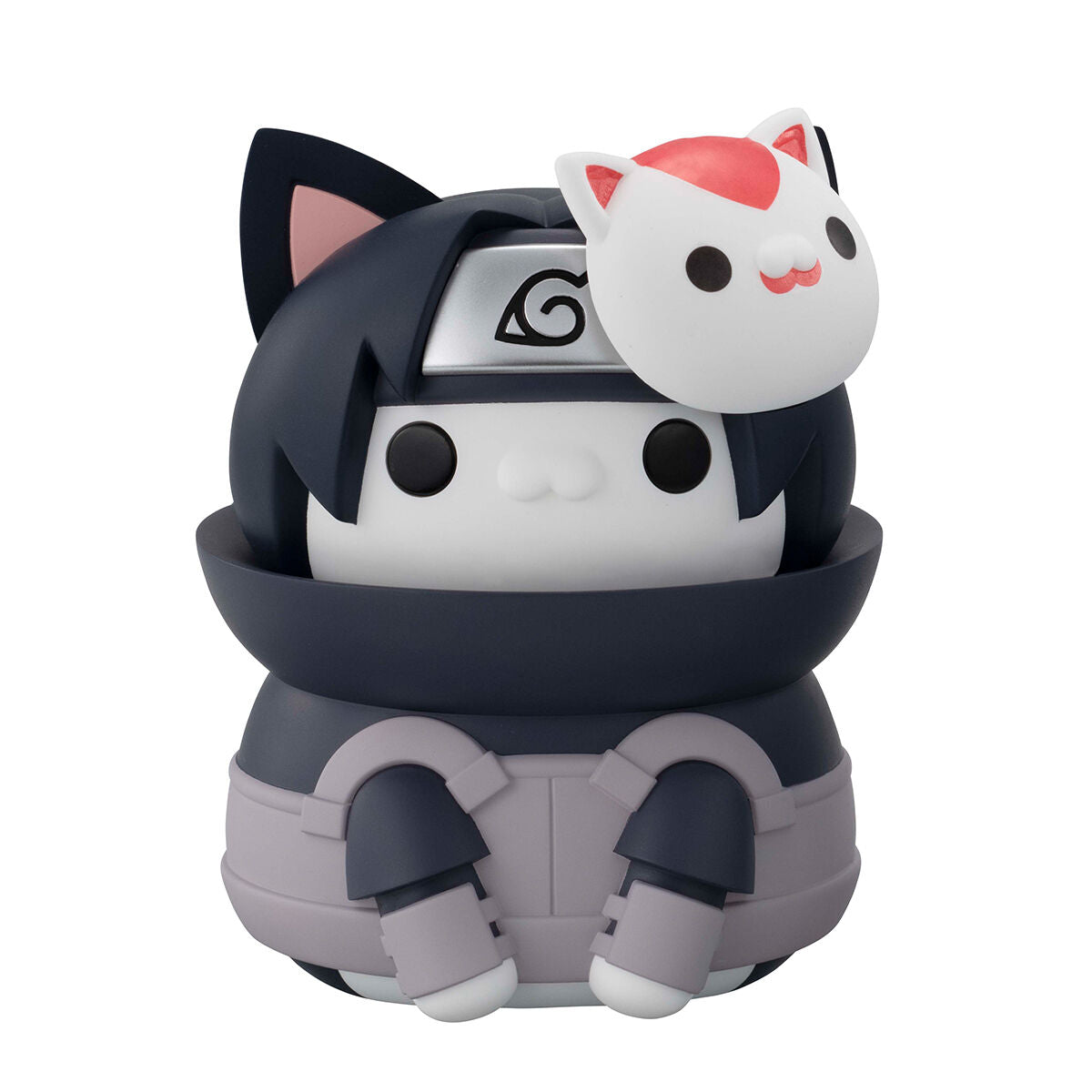 IN-STOCK MegaHouse - MEGA CAT PROJECT NARUTO Shippuden Nyan and big Nyaruto! - Itachi Uchiha: ANBU Ver.