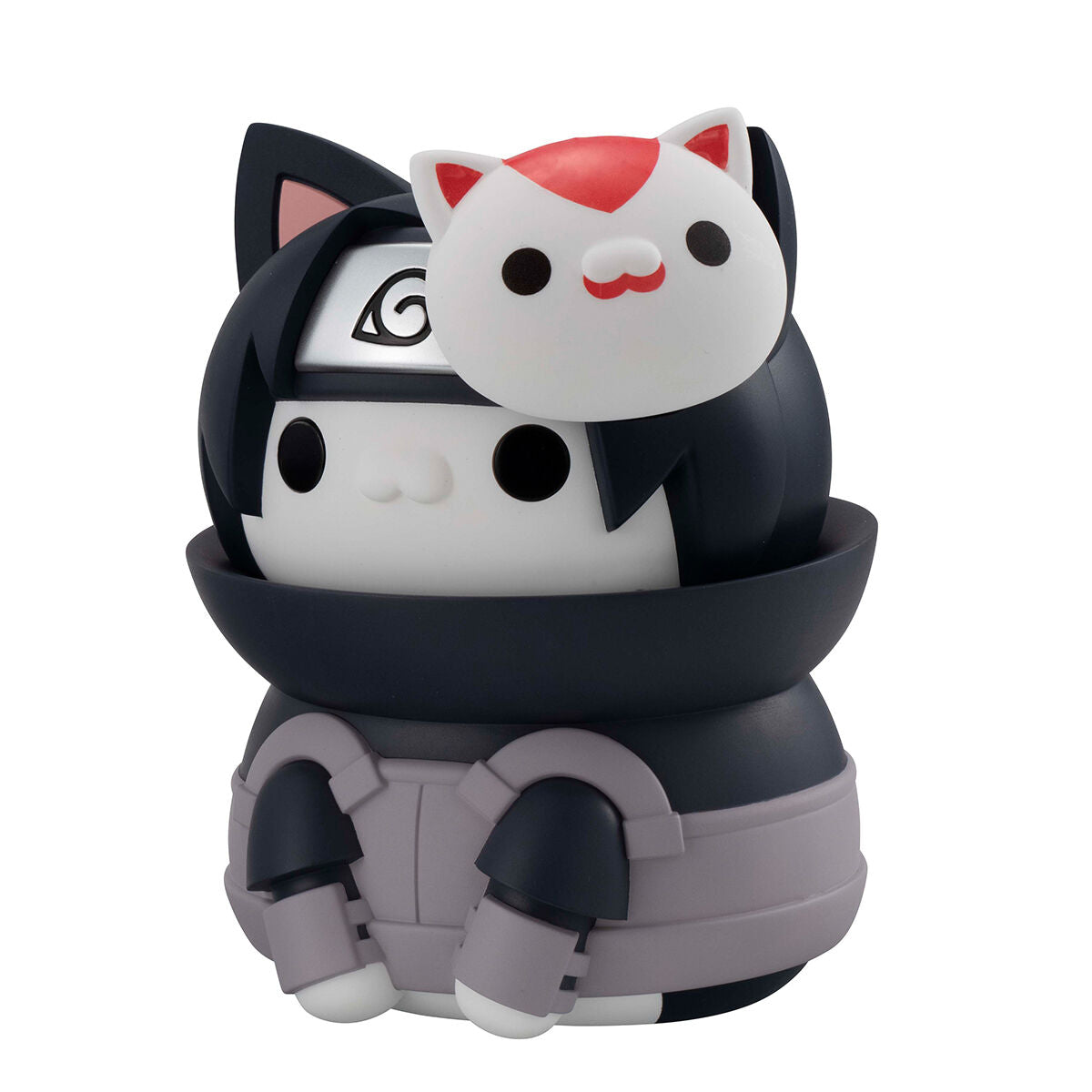 IN-STOCK MegaHouse - MEGA CAT PROJECT NARUTO Shippuden Nyan and big Nyaruto! - Itachi Uchiha: ANBU Ver.