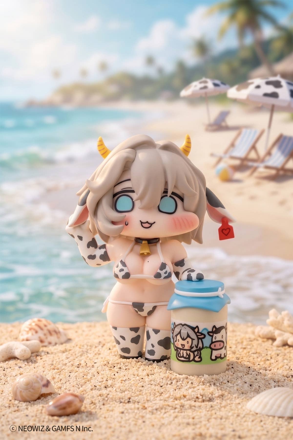 SPECIAL ORDER Cerberus Project - Brown Dust 2 - Milky Bikini Teresse-chan × JAZZ JACK illustration [JP]