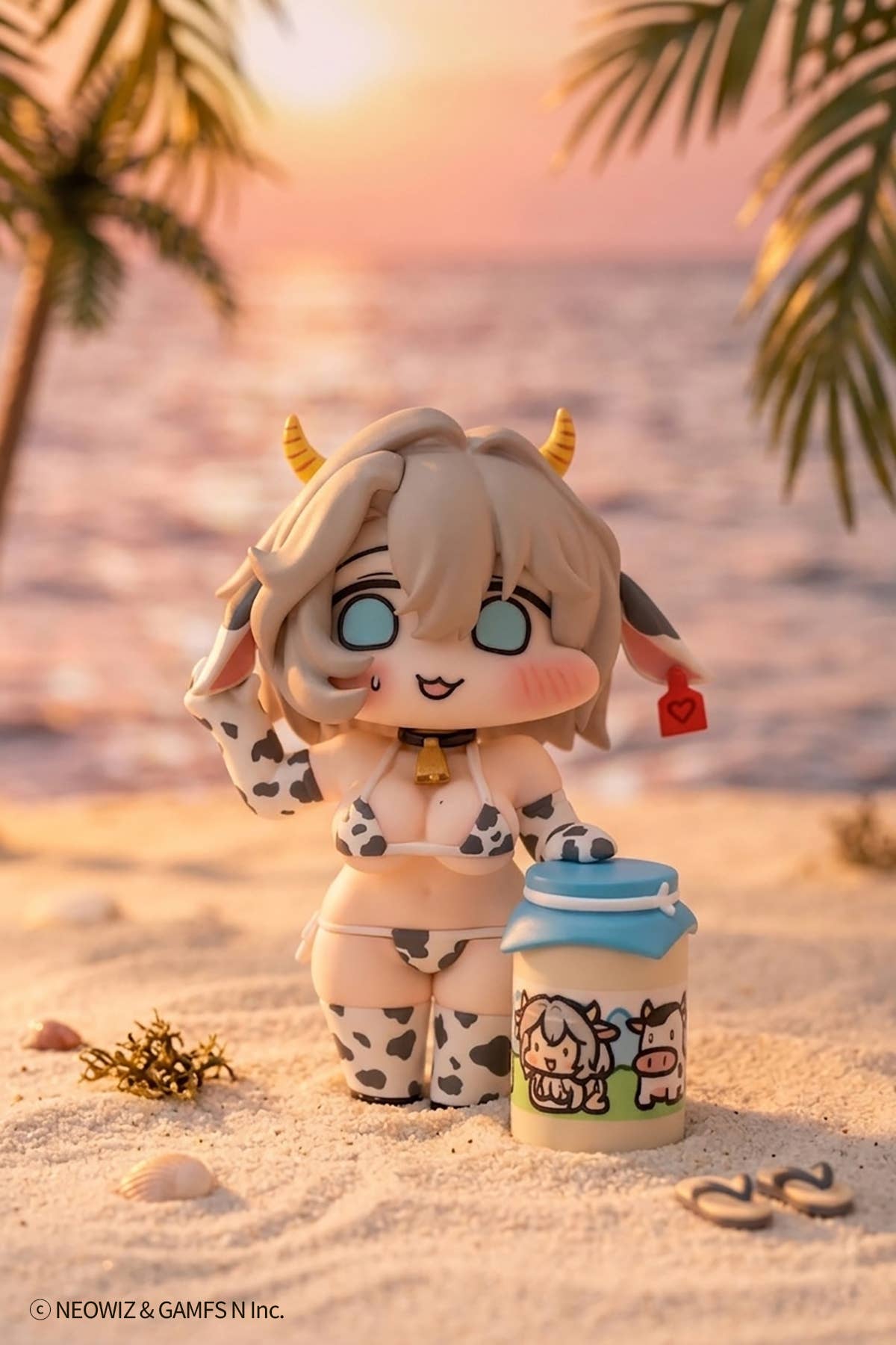 SPECIAL ORDER Cerberus Project - Brown Dust 2 - Milky Bikini Teresse-chan × JAZZ JACK illustration [JP]