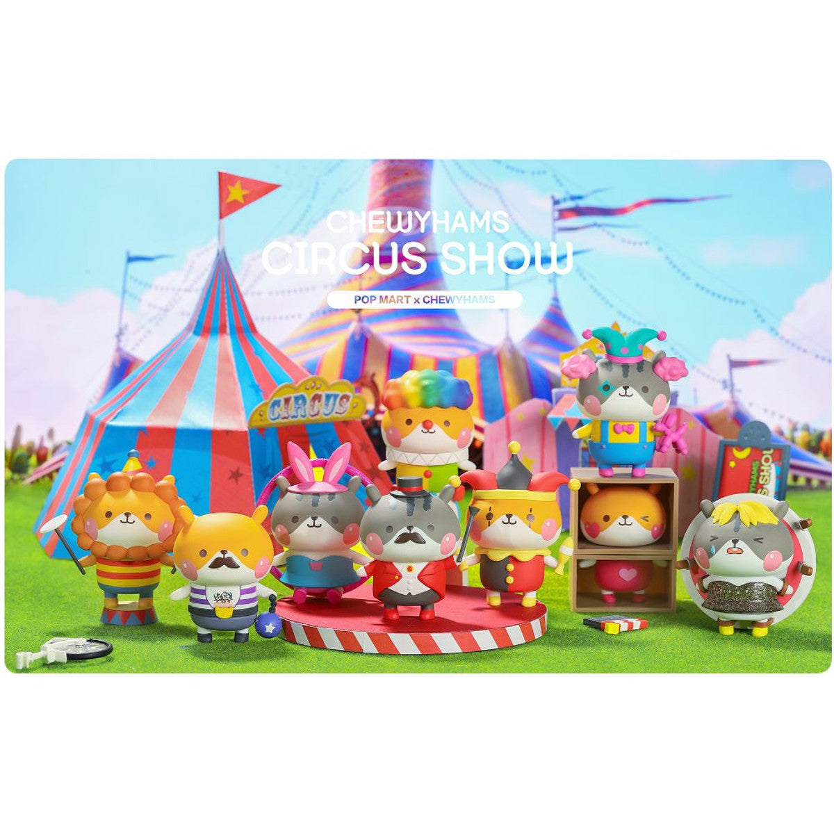 IN-STOCK POP MART x Funi - Chewyhams - Chewyhams Circus Show