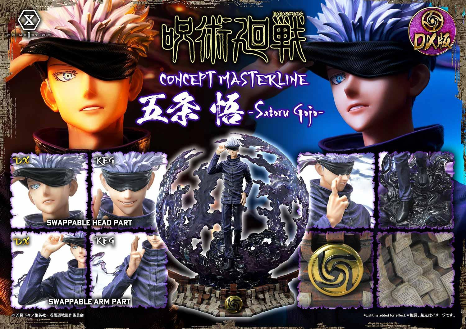 PRE-ORDER Concept Masterline - Jujutsu Kaisen - Satoru Gojo: Deluxe Bonus Ver. 1/6