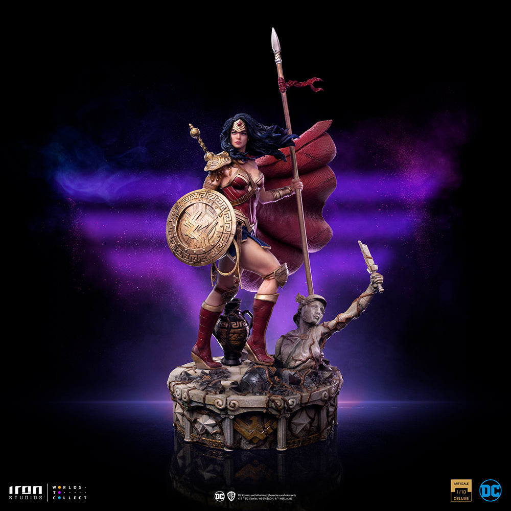 PRE-ORDER DC Comics Unleashed - Wonder Woman Unleashed Art Scale 1/10