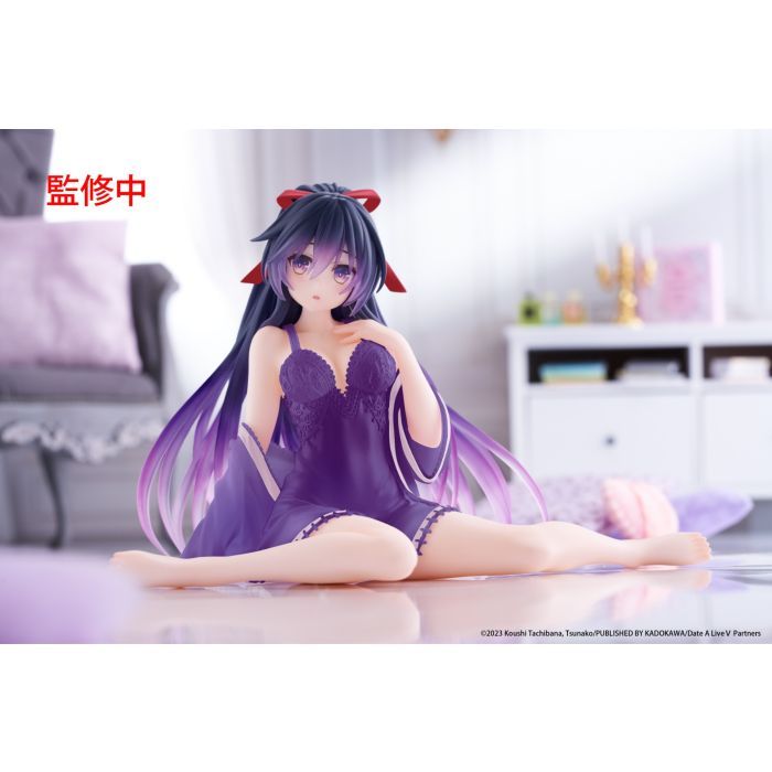 PRE-ORDER TAITO - Date A Live V Desktop Cute Figure - Tohka Yatogami: Nightwear Ver. Renewal