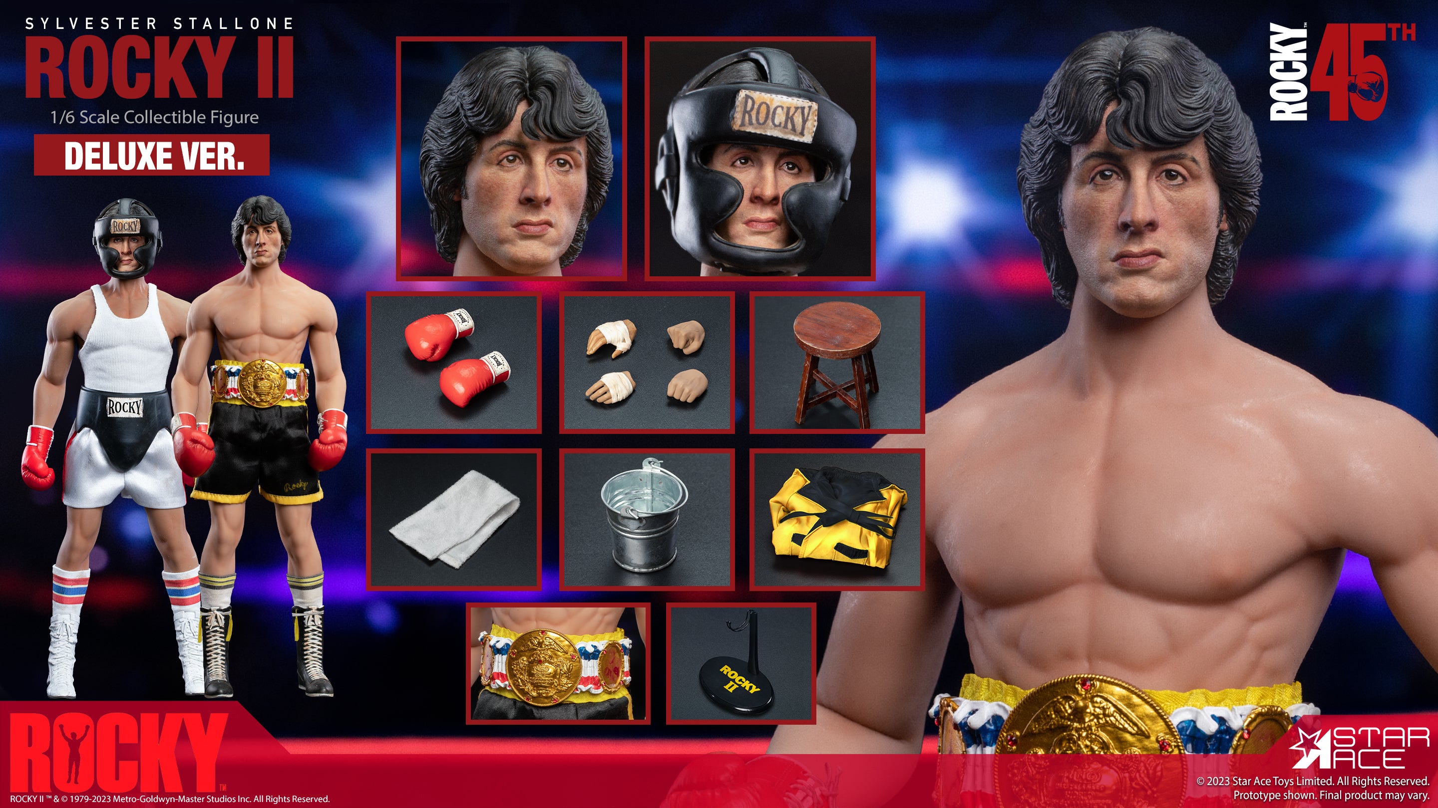 PRE-ORDER Rocky II - Rocky Balboa: Deluxe Ver. 1/6