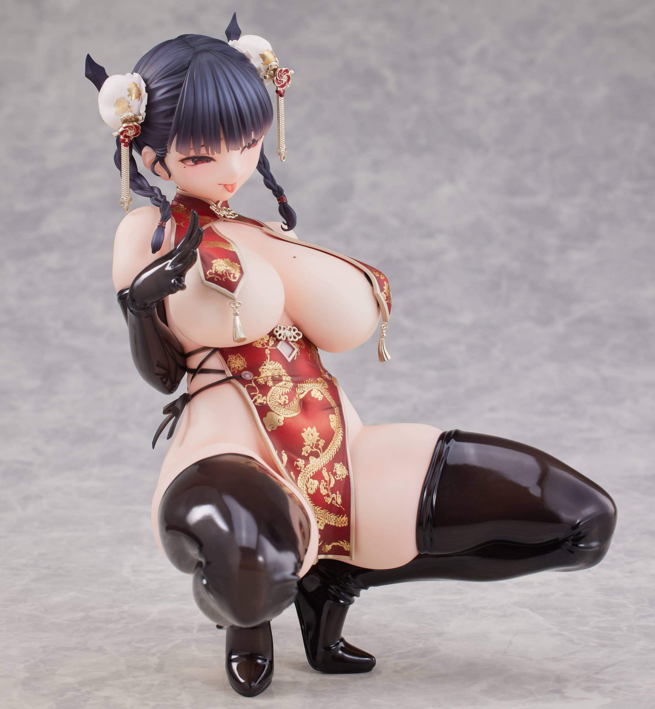 PRE-ORDER DIGIGIRL - Original Works - Dragon Chinese Dress Sugata no Ane no Tomodachi: Illustrated by Daiki Kase 1/6