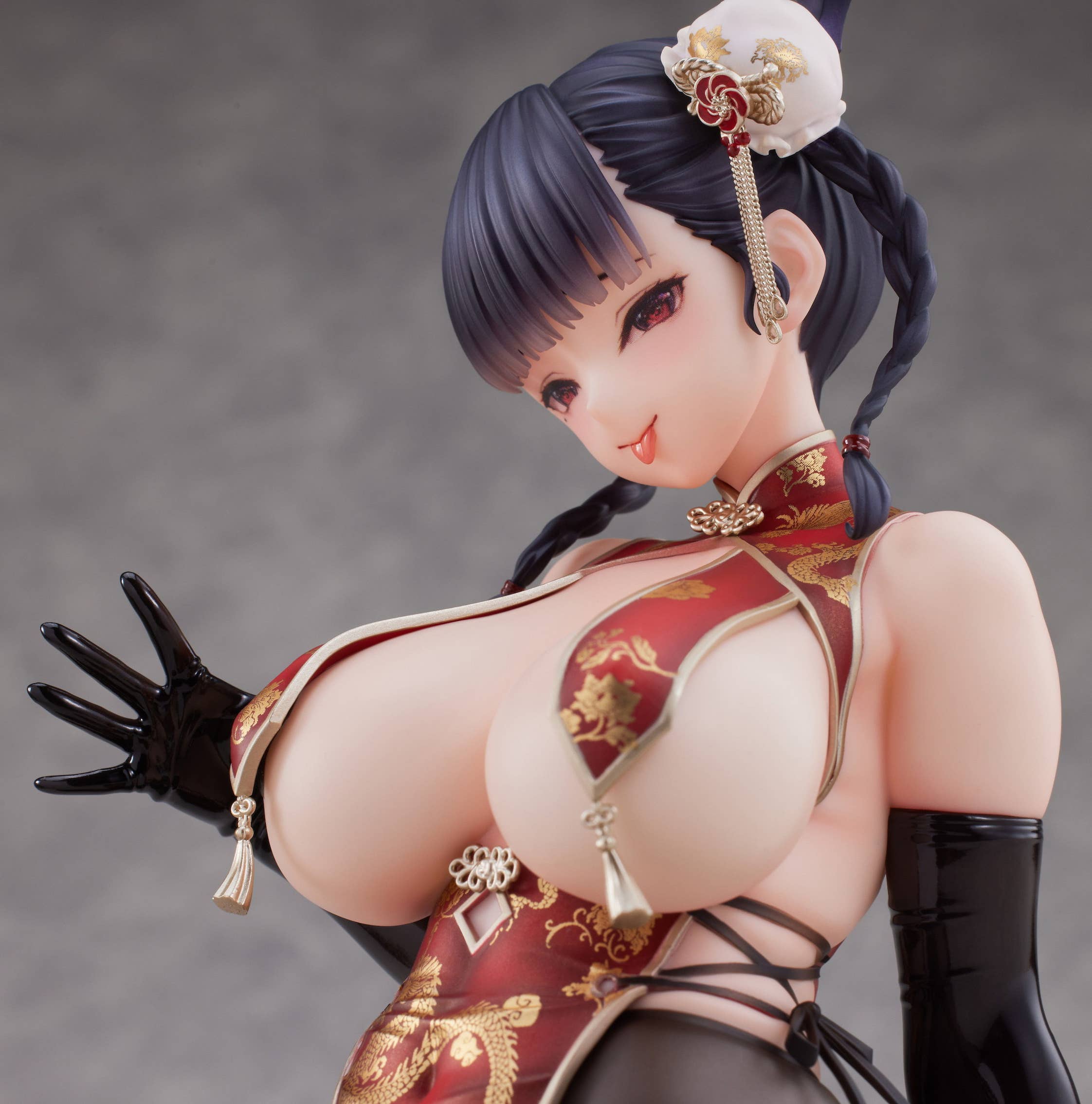PRE-ORDER DIGIGIRL - Original Works - Dragon Chinese Dress Sugata no Ane no Tomodachi: Illustrated by Daiki Kase 1/6
