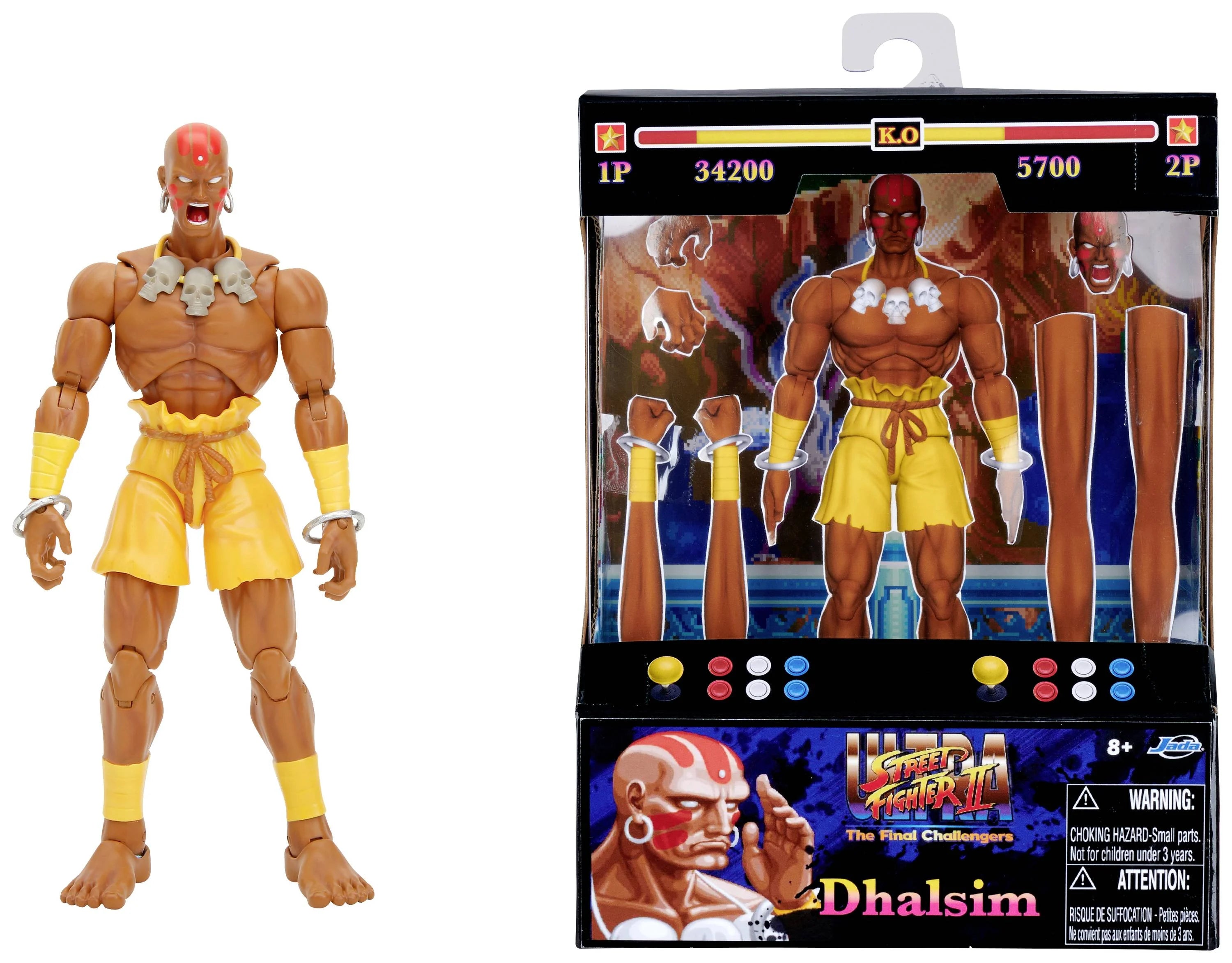 PRE-ORDER Jada Toys - Street Fighter II - Dhalsim