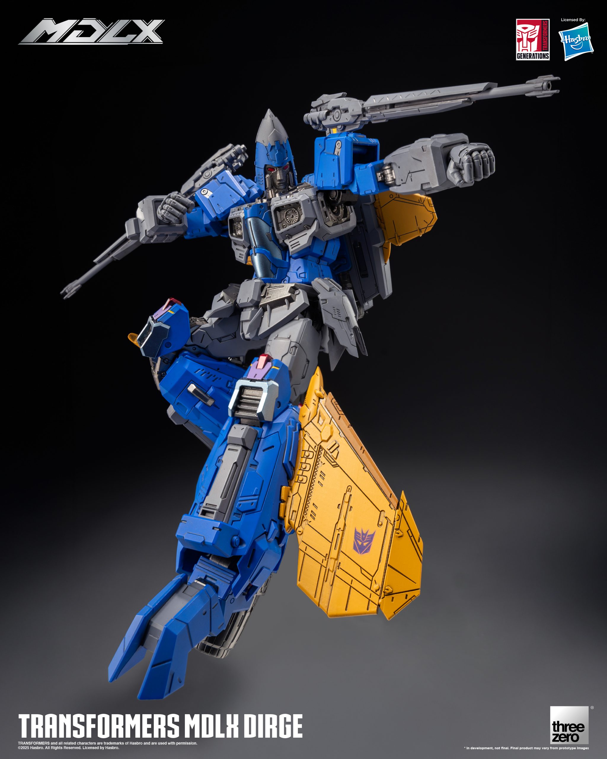 PRE-ORDER threezero - Transformers - MDLX Dirge
